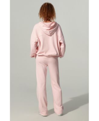 Women's Oversized Seamflow Full-Length Zip Hoodie