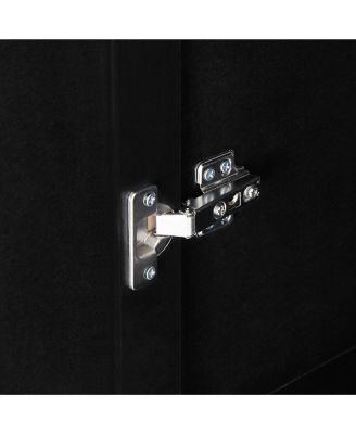 CASAINC MDF Adjustable Shelf with 2 Doors 71.2"H Storage Cabinet