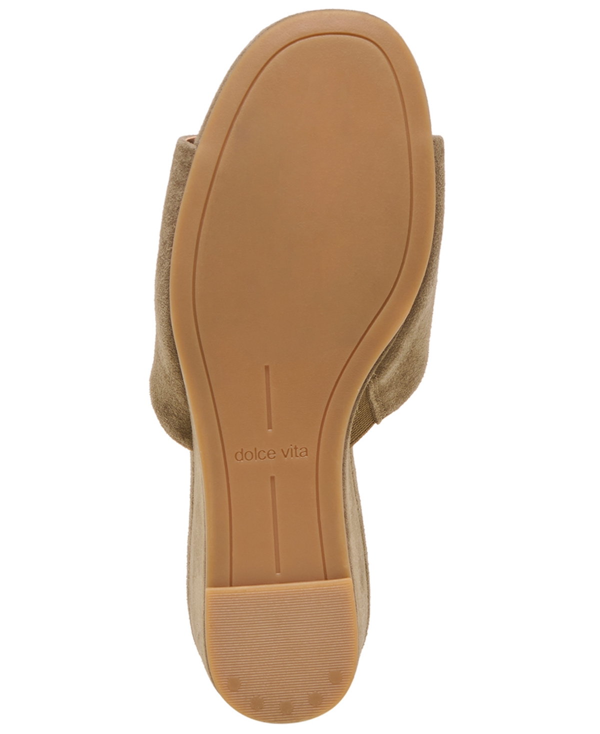 Dolce Vita Women's Holta Slip-on Wedge Sandals In Brown