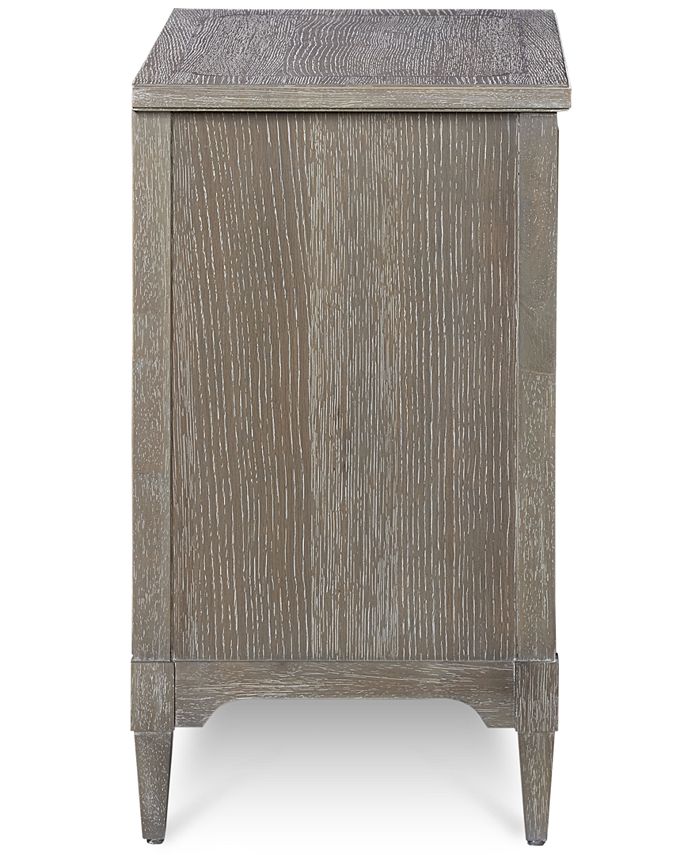Furniture Samantha Bedroom 3 Drawer Nightstand, Created for Macy's Macy's