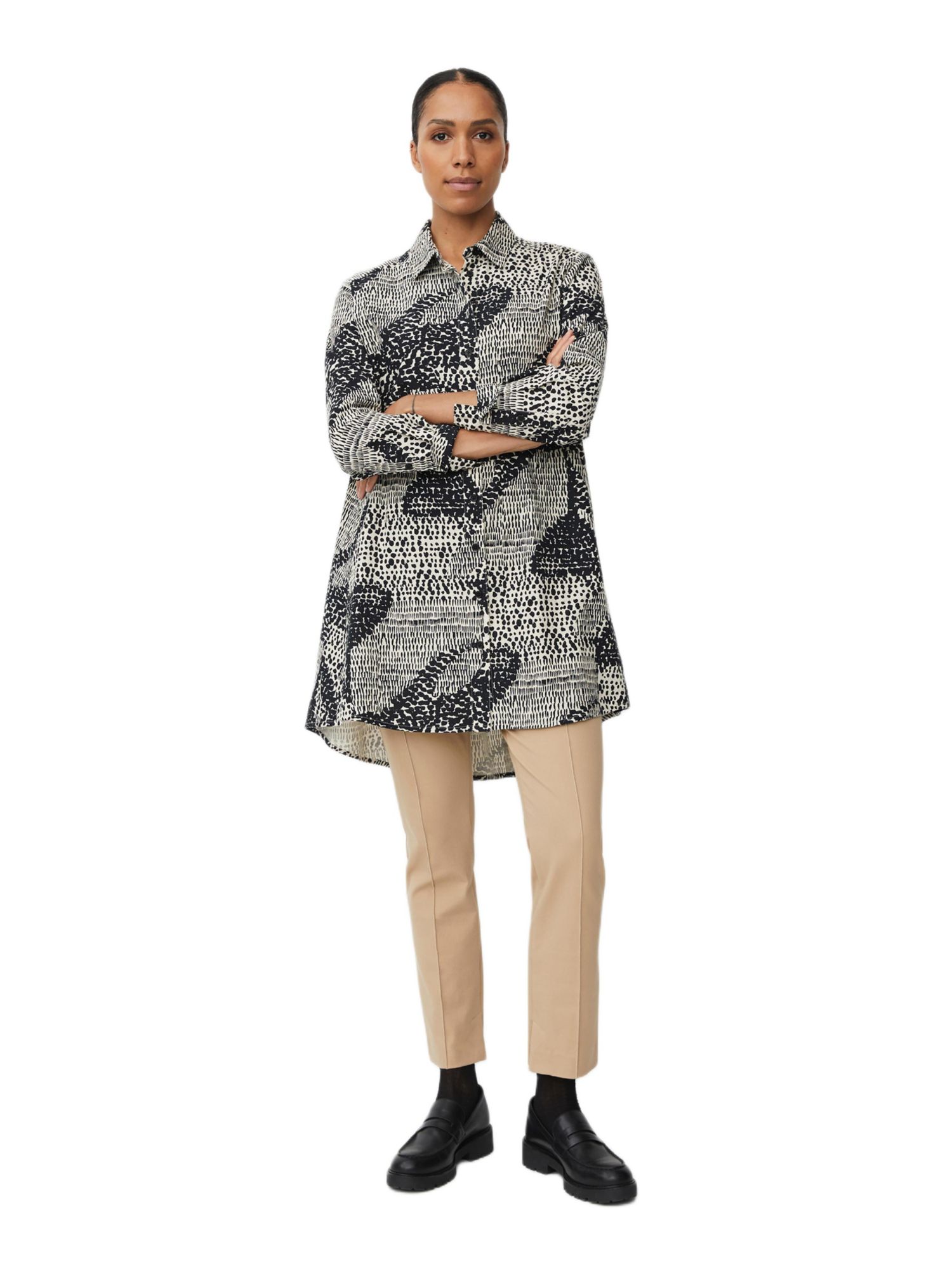 Women's Loose Fit Longline Shirt
