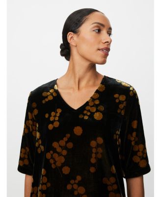 Women's Estela V-Neck Short Sleeve Blouse