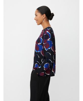 Women's Belsanu Round Neck Long Sleeve Blouse