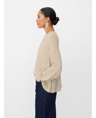 Women's MaDornessa Long Sleeve Round Neck Blouse