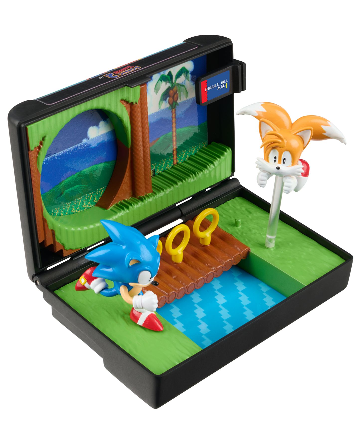 Детский игровой набор Wilder Toys Sonic Console Heroes Sega Genesis Diorama Playset, Ages 8+ — фото 4