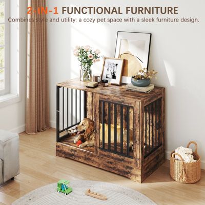 63 Inch Foldable Leakproof Dog Pet Pool Bathing Tub Kiddie Pool for Dogs Cats and Kids-Red