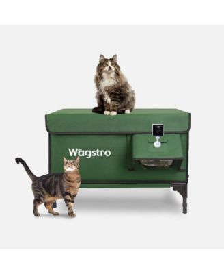 AllGuard Outdoor Heated Cat House – Night Camo