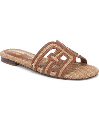 Sam Edelman Bay Slip-On Flat Leather Casual Sandals - Macy display picture 3