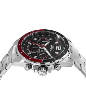 Men's 49361 Speedway Quartz Chronograph Black Dial Watch