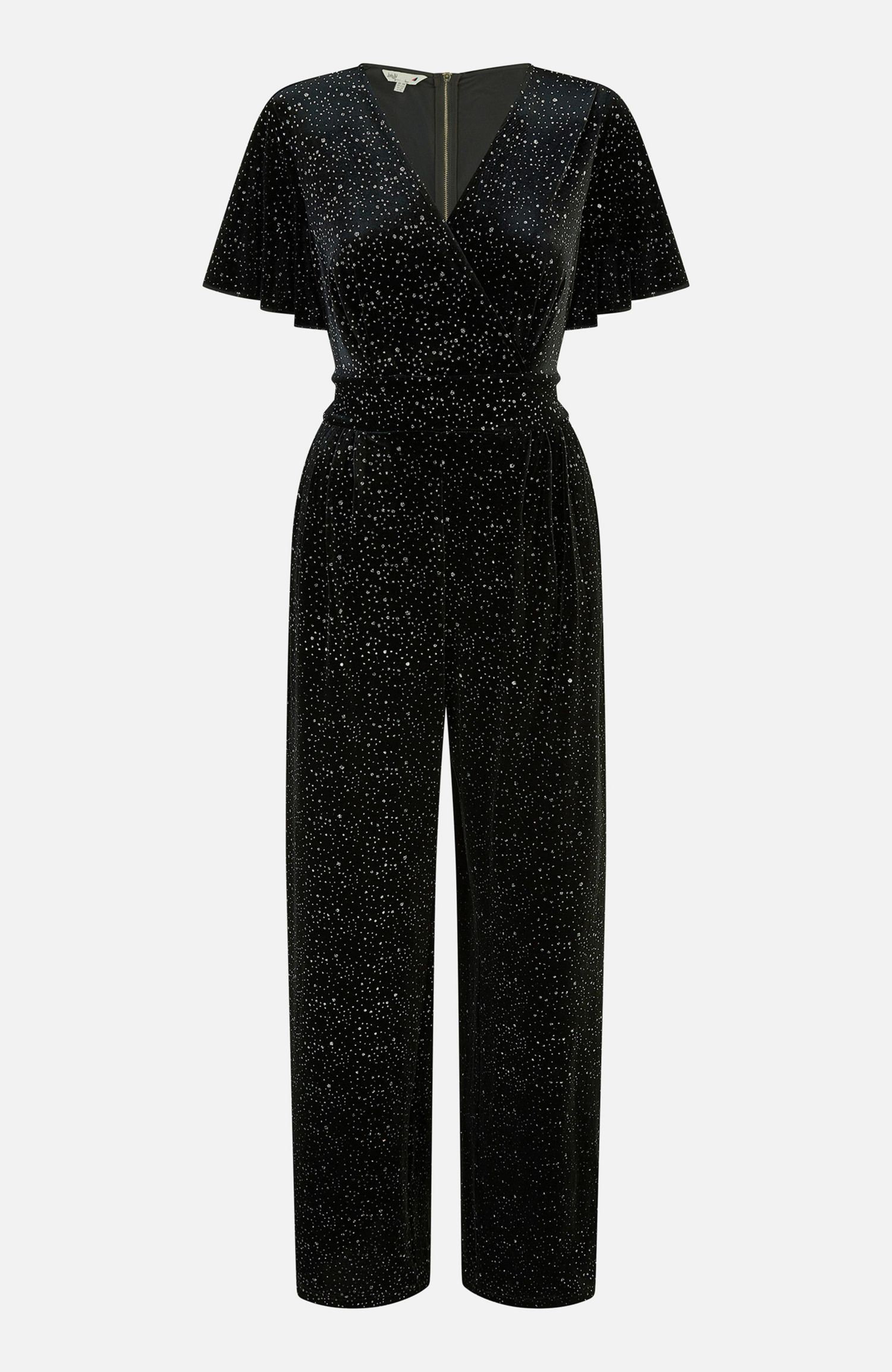 Women's Sparkle Velvet Jumpsuit