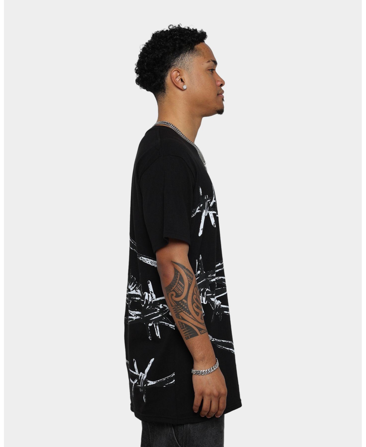 Father Forgive Me Men's Barbwire T-Shirt