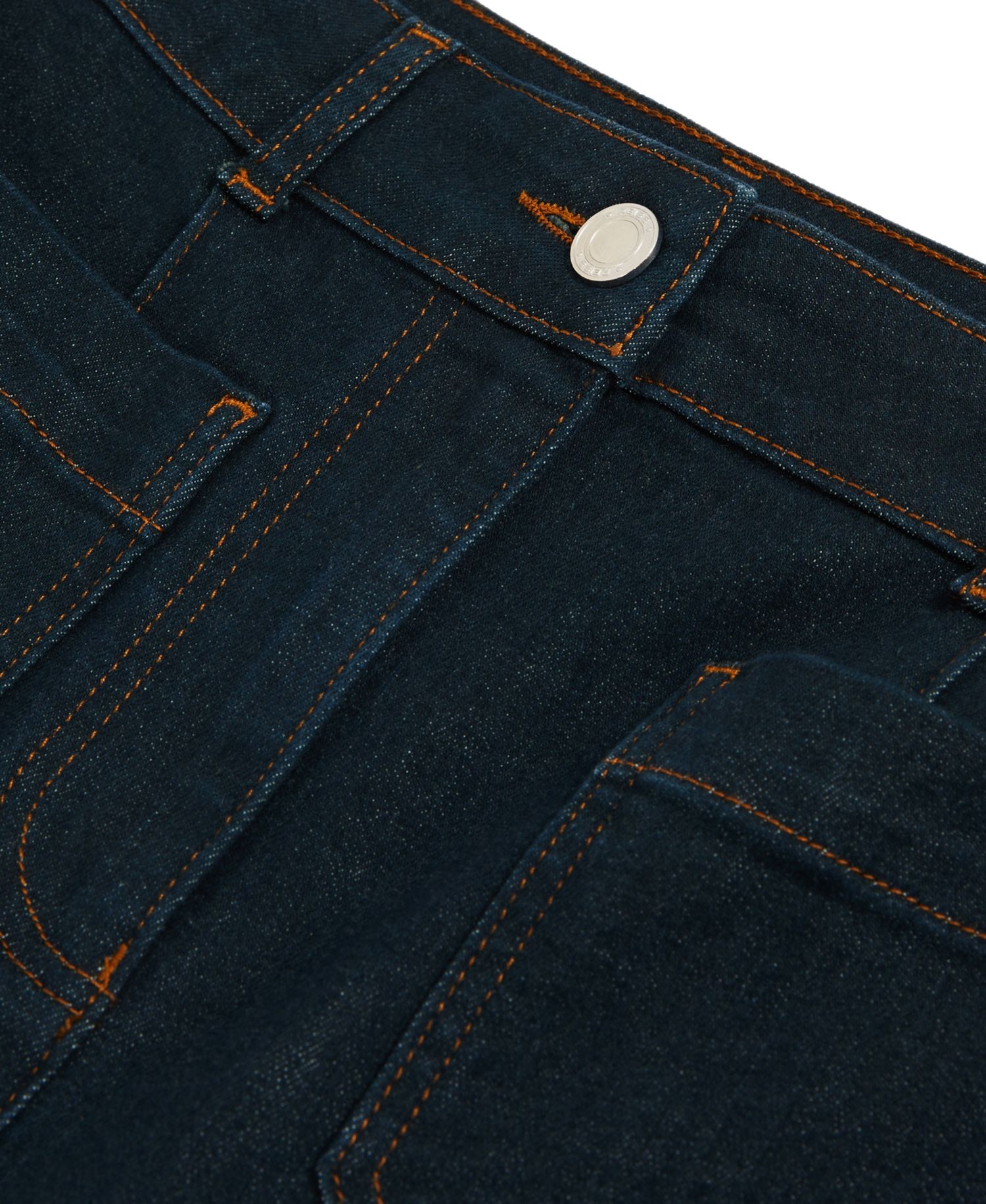 Women's Sakura Patch-Pocket Flared Jeans