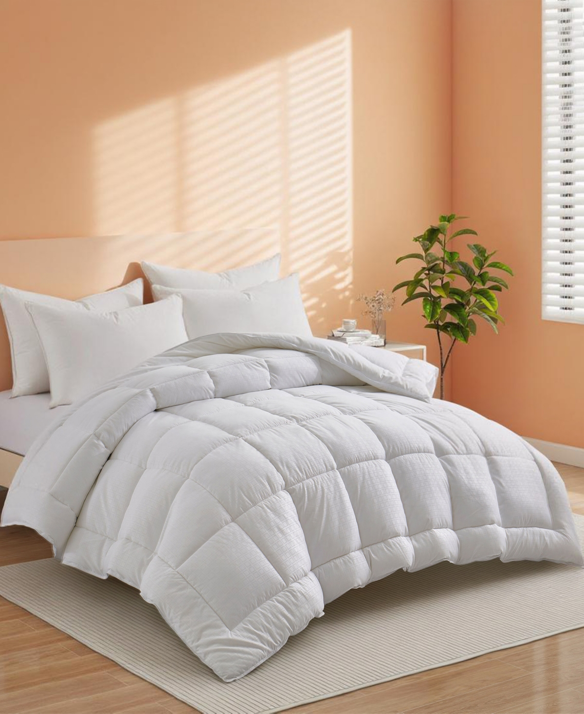 Unikome All Season Ultra Soft Classic Embossed Down Alternative Comforter