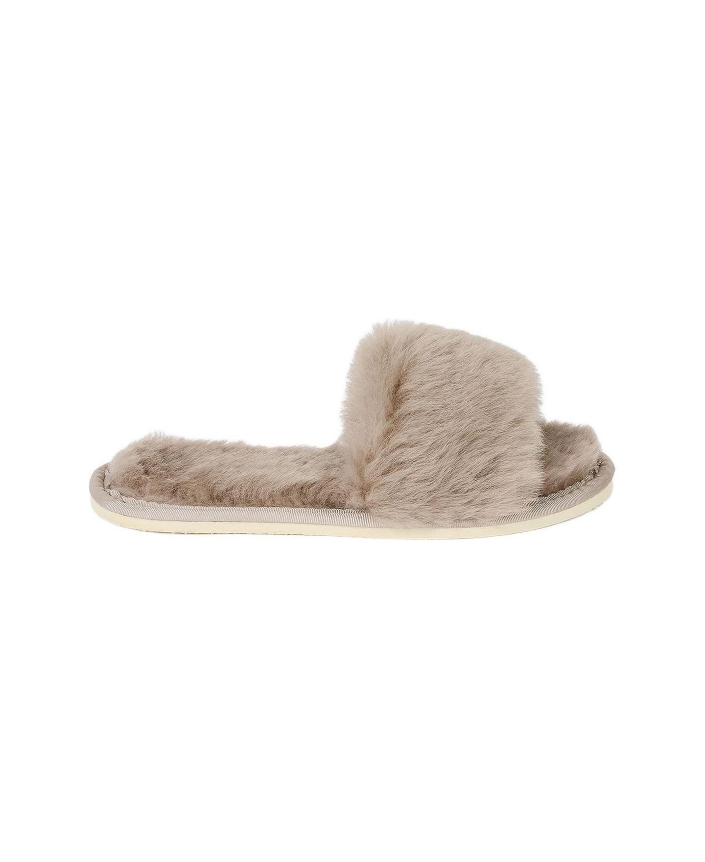 Женские тапочки Celtic & Co. Luxe Slide Slipper, цвет: Овсяный — фото 1