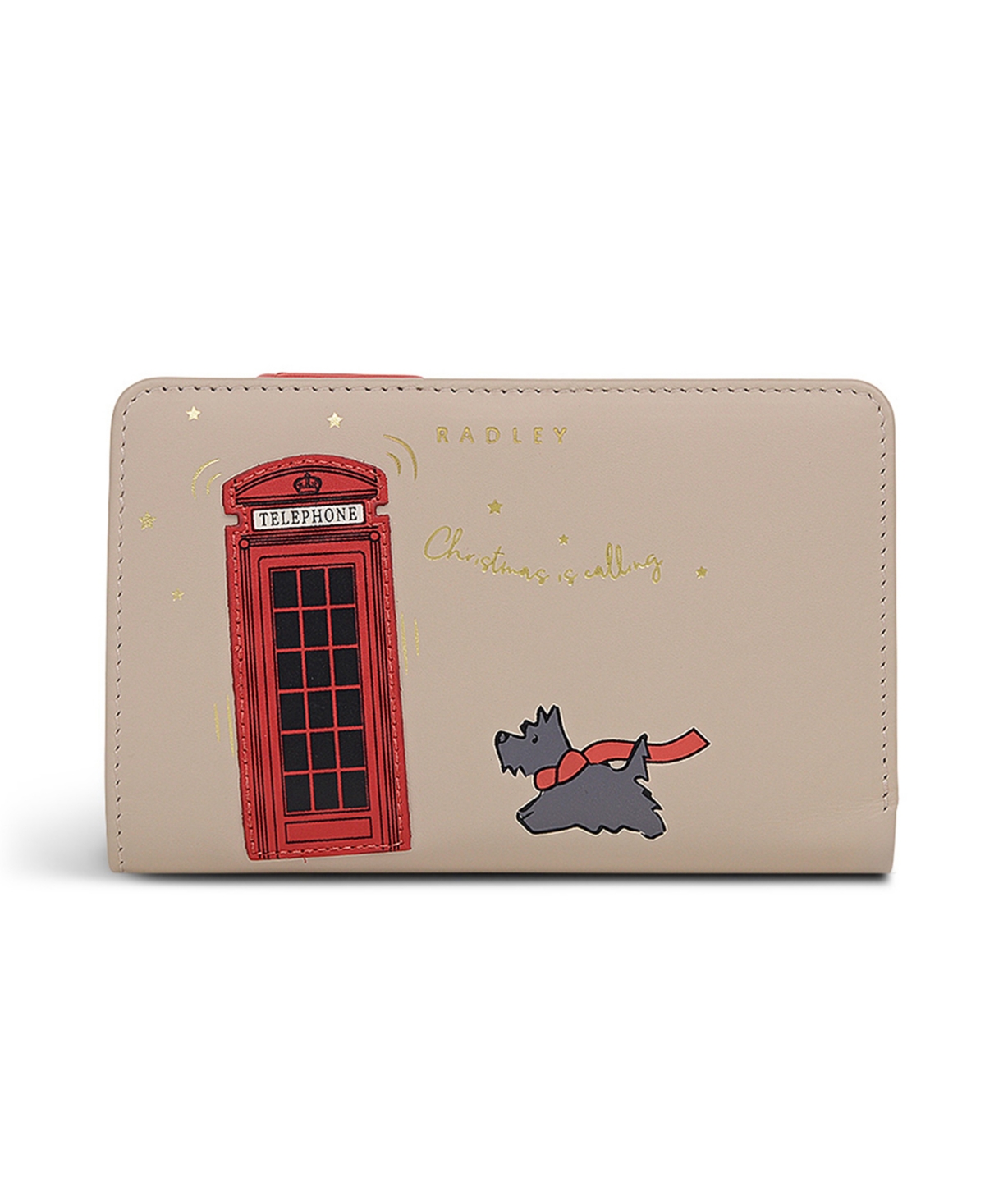 Radley London Christmas Is Calling Bifold Wallet In Brown
