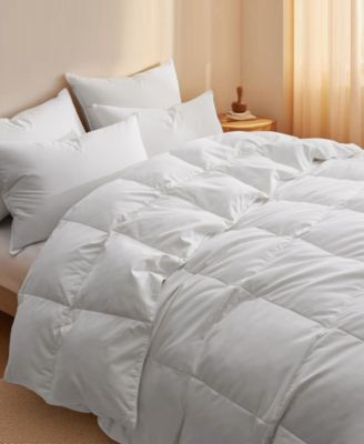 Year Round Ultra Soft Down and Feather Fiber Comforter, King