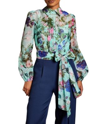 Women's Pintuck Detail Wide Leg Jumpsuit