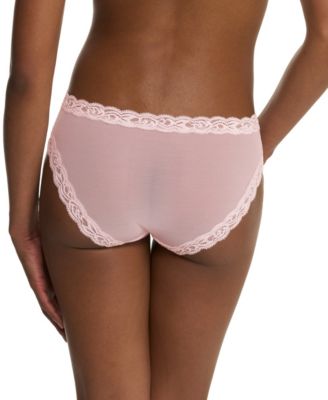 Women's Feathers Low-Rise Sheer Hipster Underwear Lingerie 753023