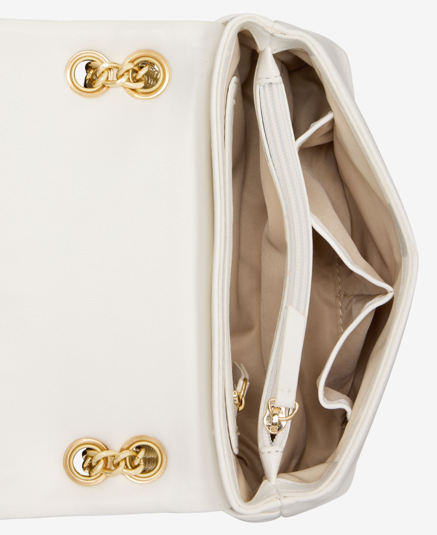 Женская сумка I.N.C. International Concepts Mini Ajae Heart Chain Crossbody, цвет: Ванильный — фото 3
