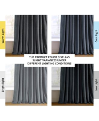 Signature Velvet Blackout Curtain