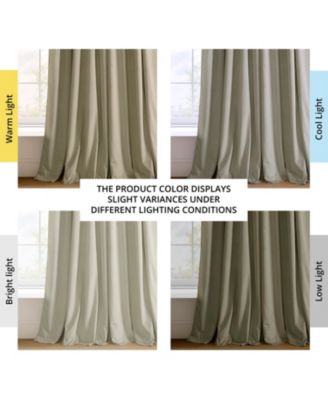Signature Velvet Blackout Curtain