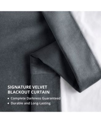 Signature Velvet Blackout Curtain