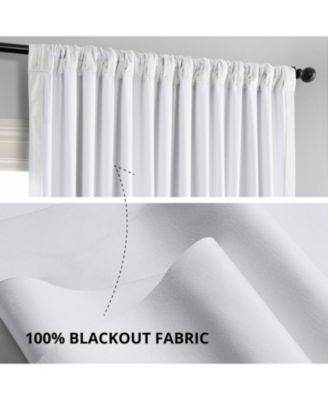 Signature Extra Wide Velvet Blackout Curtain