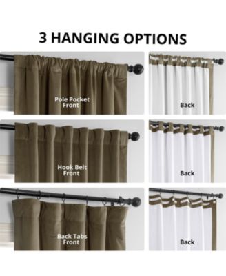 Signature Velvet Blackout Curtain