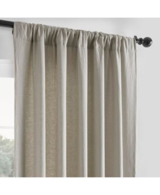 French Linen Room Darkening Curtain