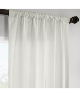 Italian Faux Linen Room Darkening Curtain