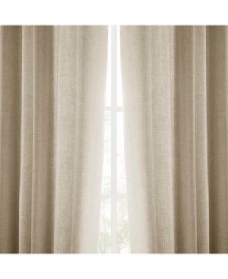 Italian Faux Linen Room Darkening Curtain