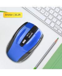 Wireless Mouse with USB Mini Receiver, 2.4GHz Ergonomic Optical Mouse, 1600DPI Computer Mouse for Laptop PC Notebook