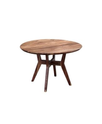 Urban Solid Sheesham Wood Dining Table, Brown