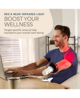 InfraGlow NIR & Red Light Therapy Lamp with 18 LEDs – Infrared Therapy for Pain Relief, Skin Wellness, and Recovery