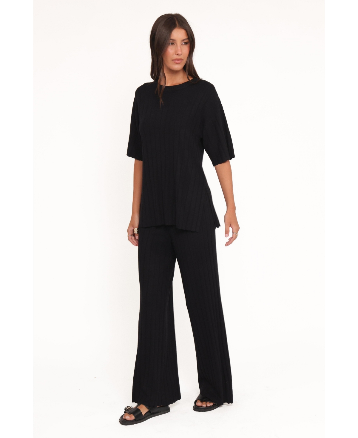 Petal and Pup Women's Alix Ribbed Knit Set