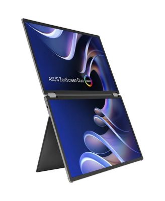 ZenScreen Duo OLED MQ149CD 14" 16:10 WUXGA Foldable Portable HDR Monitor, Silver