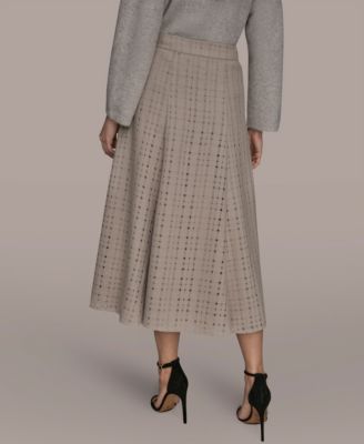 Women's Side Zip A-Line Skirt