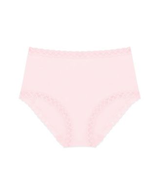 Women's Bliss Lace-Trim High Rise Cotton Brief 755058