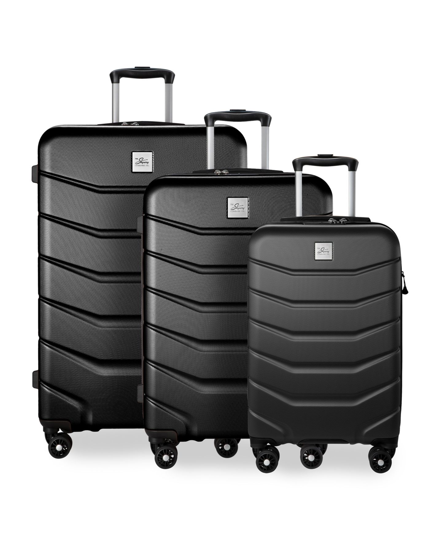 Чемодан Skyway Silverton 23" Carry-On Spinner Suitcase, цвет: Чёрный — фото 2