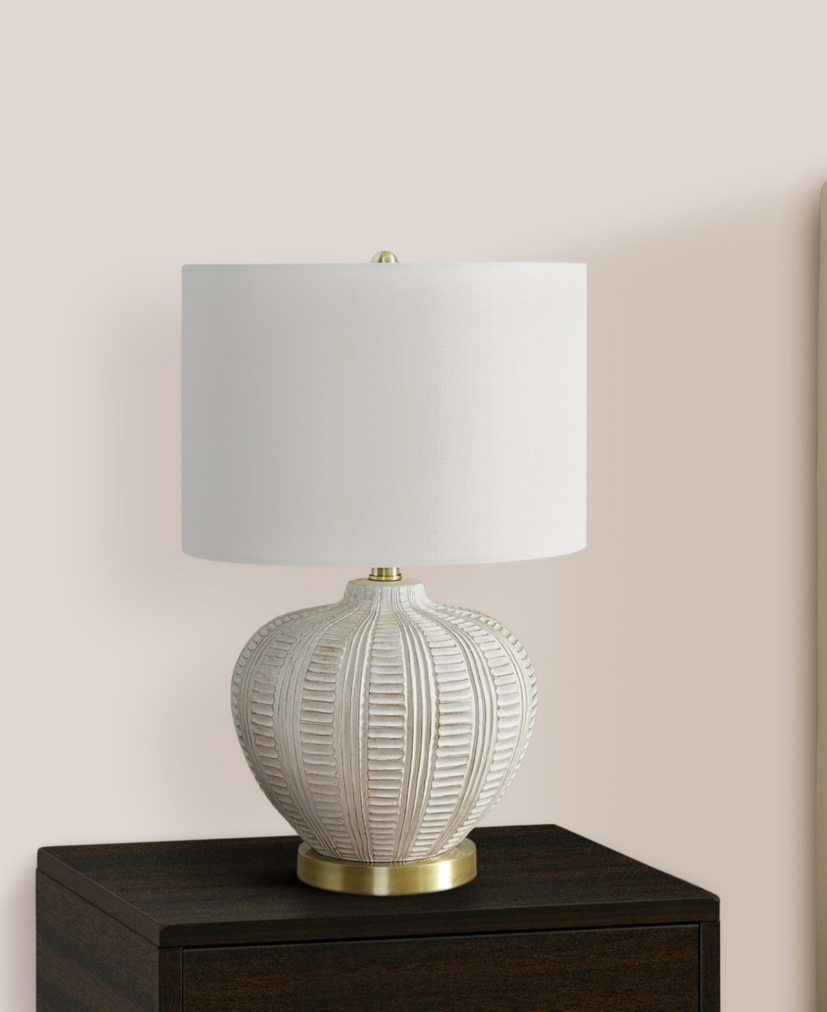 Monarch Specialties Lighting 21" Plastic Table Lamp