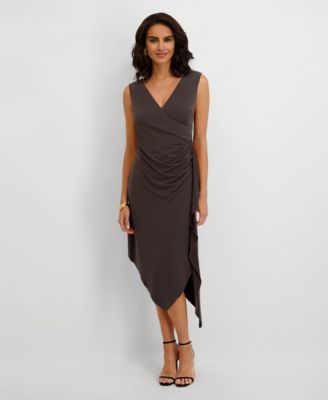 Women's Asymmetrical Midi Dress