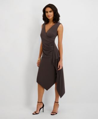 Women's Asymmetrical Midi Dress
