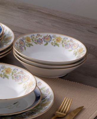 Tusker Garden 12-Piece Dinnerware Set, Service For 4