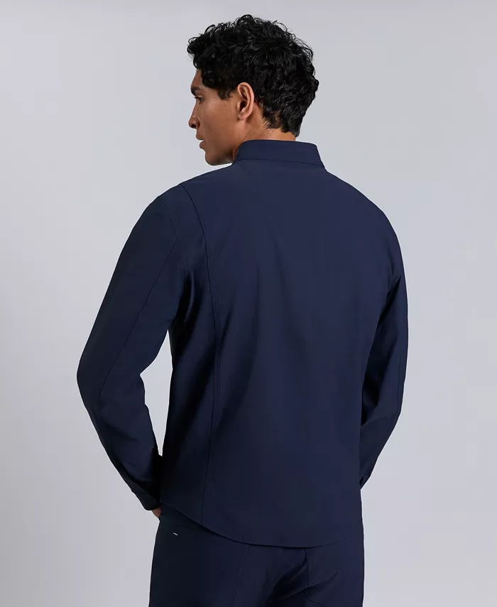Kennth Cole Men's Flex Water-Resistant Full-Zip Utility Jacket - thumbnail 5