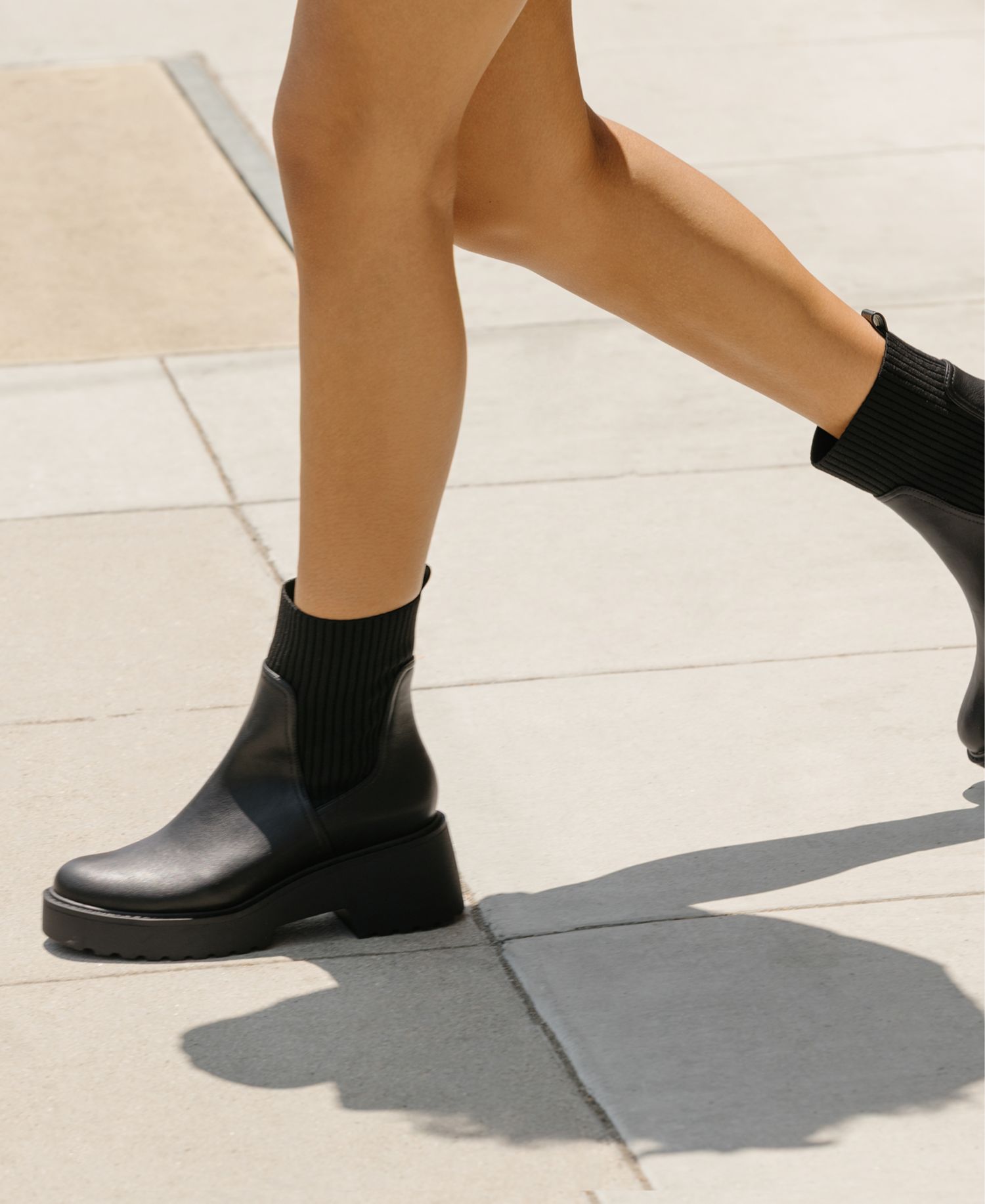 Women's Zepplin Lug Sole Chelsea Booties