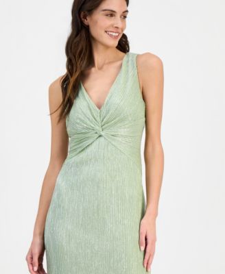 Women's Twist-Front Sleeveless Gown 