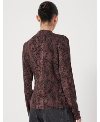 Women's Printed Long Sleeve Top