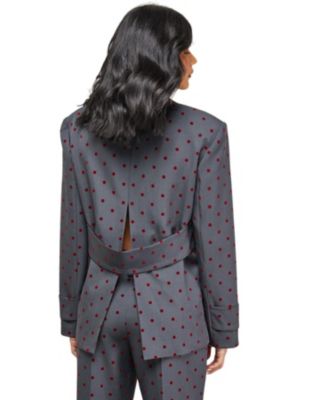 Women's Velvet Spot Blazer