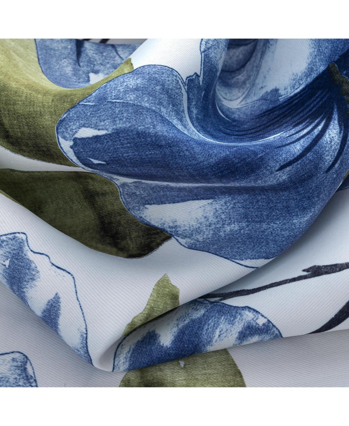 Rt Designer Collection April Printed Blackout Luxurious Decorative Grommet Curtain Panel 54" x 84