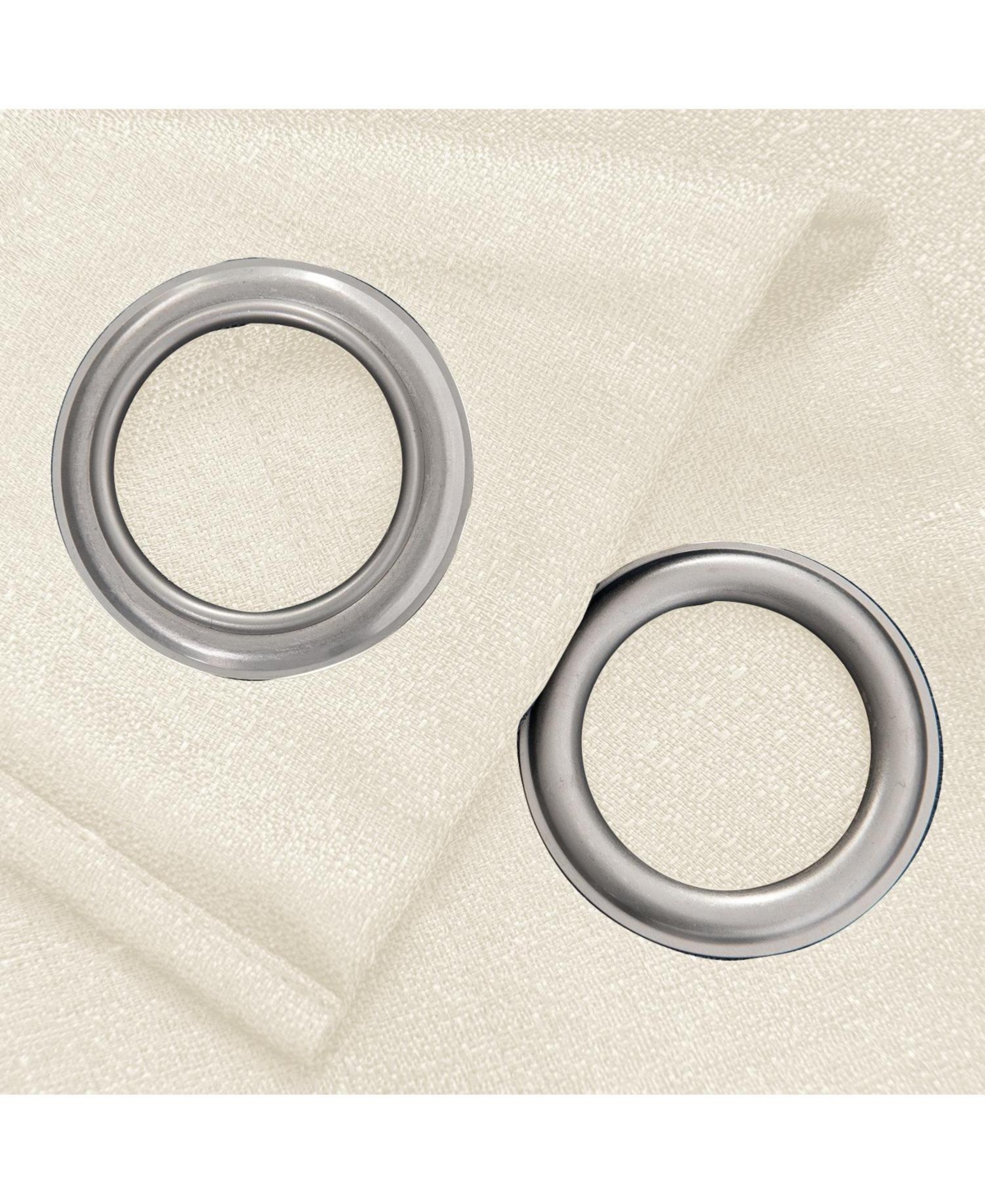 Rt Designers Collection Cole Textured Grommet Room Darkening Curtain Panel 54" x 84